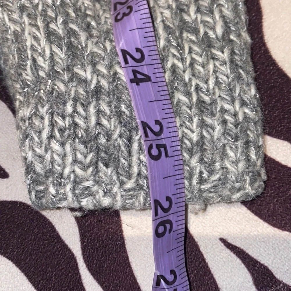 Zara grey wool sweater  Sz M - Picture 7 of 10